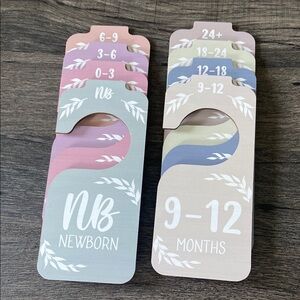 Closet Size Dividers Newborn-24+ months